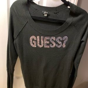Guess sweater with Silver sequins